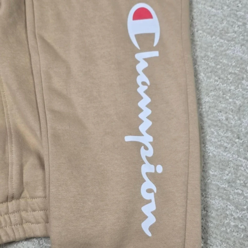 Kids Tan Champion sweatpants